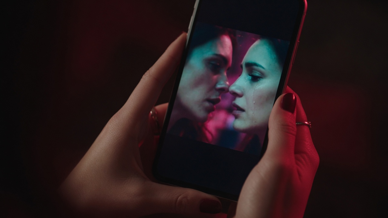 Short-form drama on a phone
